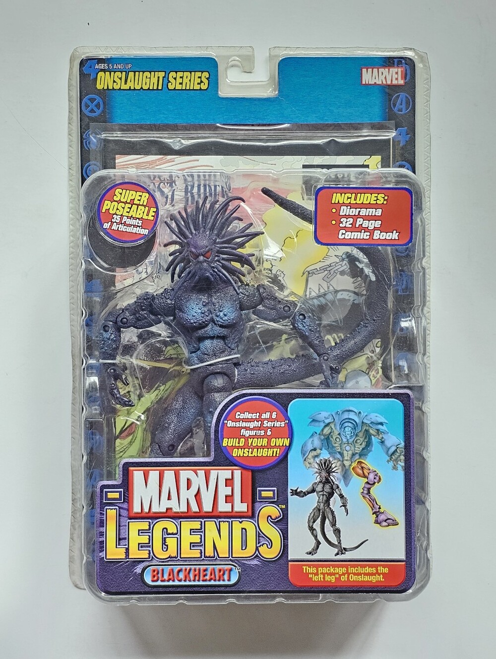 Blackheart - Toy Biz Marvel Legends Onslaught Series Action Figure 2006 NIB